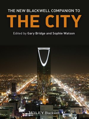 cover image of The New Blackwell Companion to the City